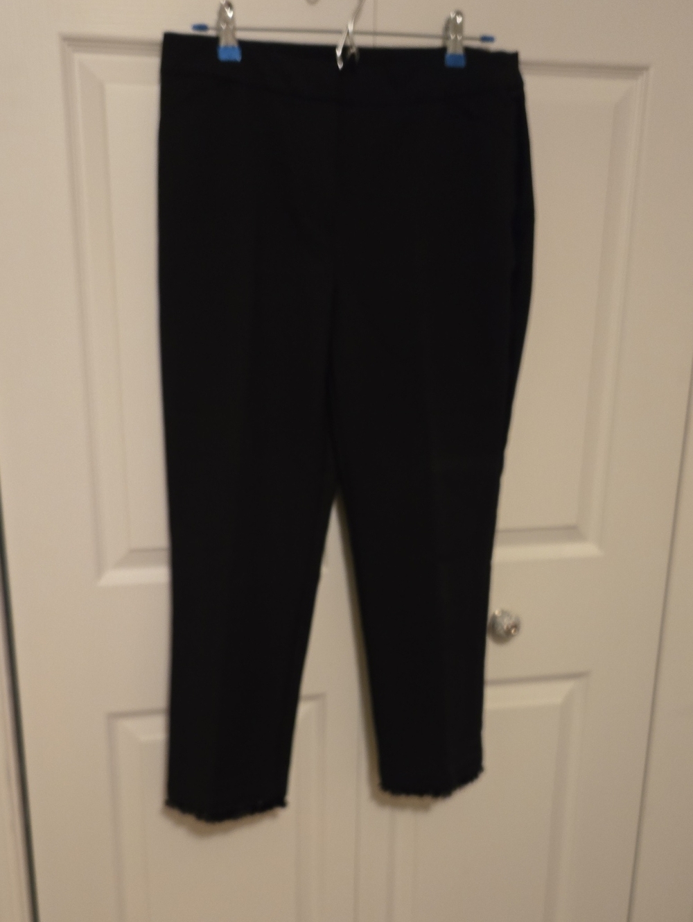 Chico's Black Ankle Ponte Pants
